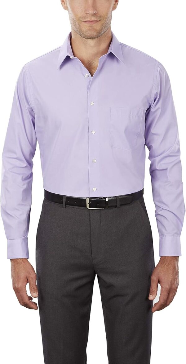 Limited time deal with savings-50% Van Heusen Men's Dress Shirt Regular Fit Poplin Solid