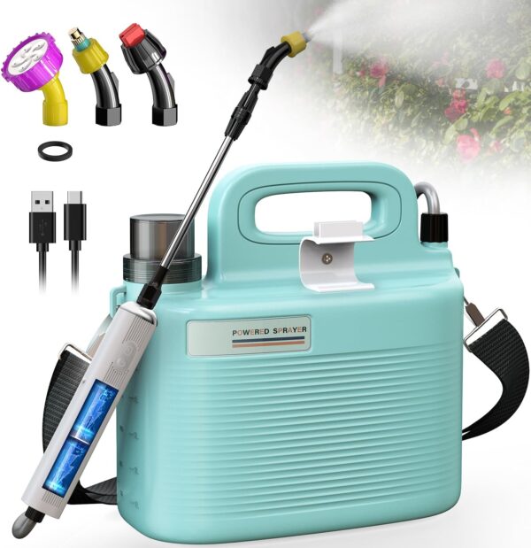 Limited time deal  savings-69% Sprayers in Lawn and Garden - 1.8 Gallon Battery Powered Sprayer with Pump